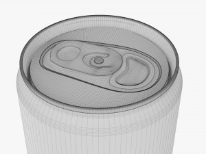 Sleek Beverage Can 250 Ml 845 Oz Model 3D