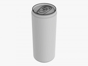 Sleek Beverage Can 330 Ml 1115 Oz 3D Модель