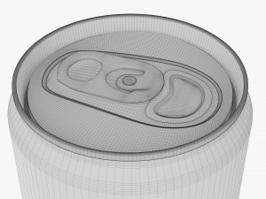 Sleek Beverage Can 330 Ml 1115 Oz 3D Модель