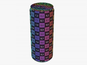 Sleek Beverage Can 330 Ml 1115 Oz 3D Модель