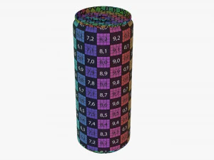 Sleek Beverage Can 330 Ml 1115 Oz 3D Model