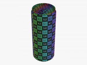 Sleek Beverage Can 330 Ml 1115 Oz 3D Model