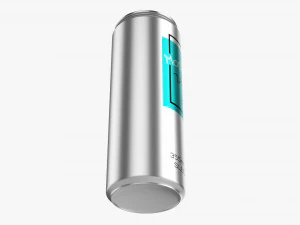 Sleek Beverage Can 355 Ml 12 Oz 3D Model