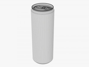 Sleek Beverage Can 355 Ml 12 Oz 3D Модель