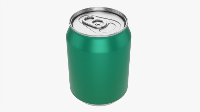 Standard Beverage Can 250 Ml 845 Oz Model 3D .c4d .max .obj .3ds .fbx .stl .blend 