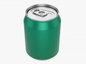 Standardowa puszka na napoje 250 ml 845 uncji Model 3D