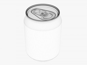 Standard Beverage Can 250 Ml 845 Oz Model 3D