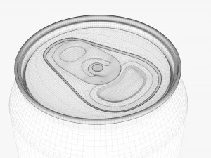 Standard Beverage Can 250 Ml 845 Oz 3D Model