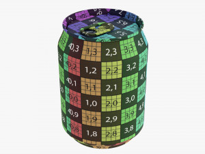 Standard Beverage Can 250 Ml 845 Oz Model 3D
