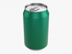 Standardowa puszka na napoje 330 ml 1115 uncji Model 3D