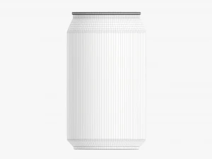 Standardowa puszka na napoje 330 ml 1115 uncji Model 3D