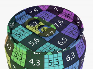 Standardowa puszka na napoje 330 ml 1115 uncji Model 3D