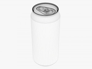 Standard Beverage Can 440 Ml 1487 Oz Model 3D