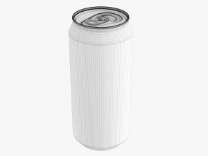 Standard Beverage Can 440 Ml 1487 Oz Model 3D