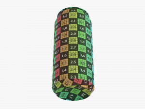 Standard Beverage Can 440 Ml 1487 Oz Model 3D