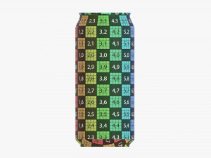 Standard Beverage Can 440 Ml 1487 Oz Model 3D