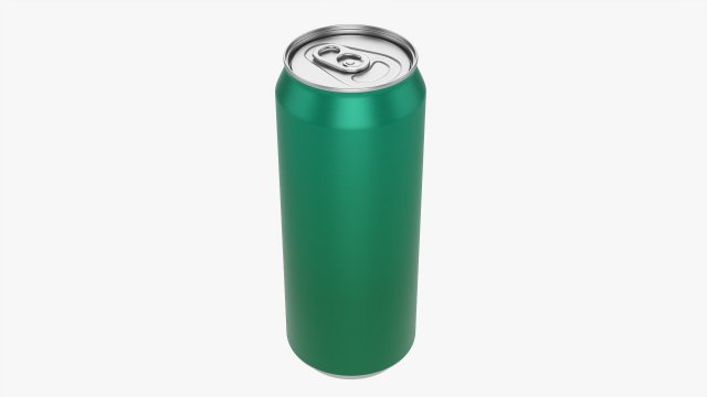 Standard Beverage Can 500 Ml 169 Oz Modelo 3D .c4d .max .obj .3ds .fbx .stl .blend 