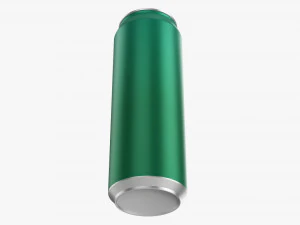 Standard Beverage Can 568 Ml 192 Oz 1 Pint 3D Model