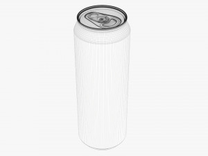 Standard Beverage Can 568 Ml 192 Oz 1 Pint 3Dモデル