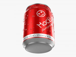 Standard Wet Beverage Can 250 Ml 845 Oz 3D Model