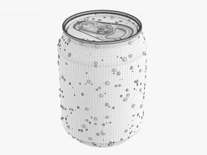 Standard Wet Beverage Can 250 Ml 845 Oz 3D Model