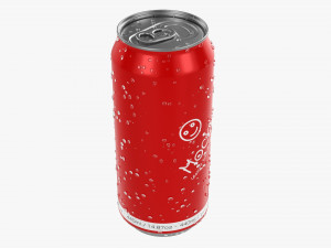 Standard Wet Beverage Can 440 Ml 1487 Oz 3D Model