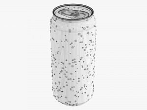 Standard Wet Beverage Can 440 Ml 1487 Oz 3D Model