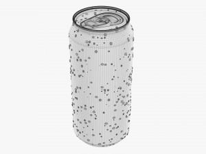 Standard Wet Beverage Can 440 Ml 1487 Oz 3D Model