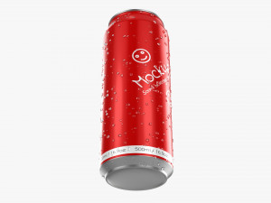 Standard Wet Beverage Can 500 Ml 169 Oz 3D 模型