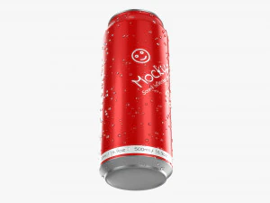 Standard Wet Beverage Can 500 Ml 169 Oz 3D Model