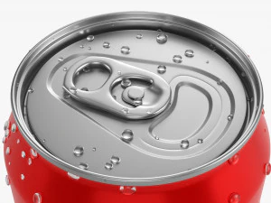 Standard Wet Beverage Can 500 Ml 169 Oz 3D Model
