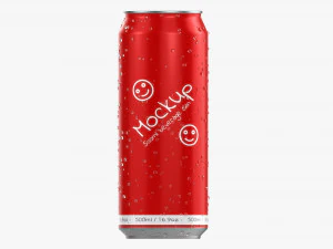 Standard Wet Beverage Can 500 Ml 169 Oz 3D Model