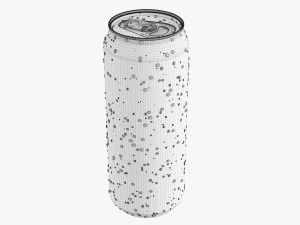 Standard Wet Beverage Can 500 Ml 169 Oz 3D Model
