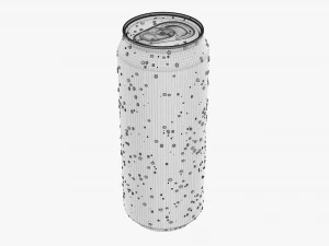 Standard Wet Beverage Can 500 Ml 169 Oz 3D Model