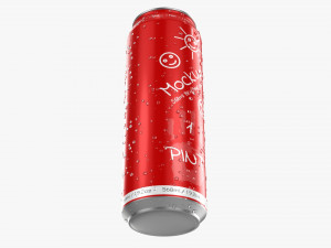Standard Wet Beverage Can 568 Ml 192 Oz 1 Pint 3D Model