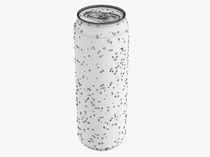 Standard Wet Beverage Can 568 Ml 192 Oz 1 Pint 3D Model