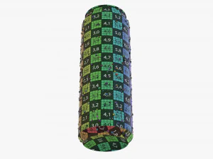 Lata de bebida &uacute;mida padr&atilde;o 568 ml 192 on&ccedil;as 1 litro Modelo 3D