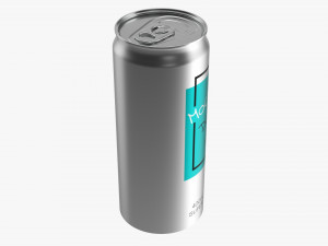 Super Sleek Beverage Can 400 Ml 1352 Oz 3D 模型