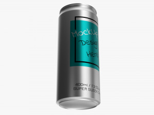 Super Sleek Beverage Can 400 Ml 1352 Oz 3D 模型