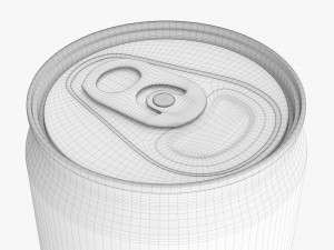 Super Sleek Beverage Can 400 Ml 1352 Oz 3D 模型