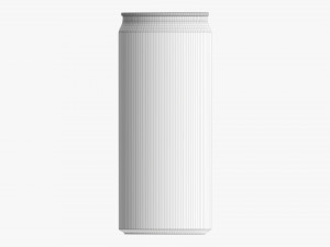 Super Sleek Beverage Can 400 Ml 1352 Oz 3D 模型