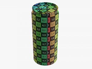 Super Sleek Beverage Can 400 Ml 1352 Oz 3D 模型