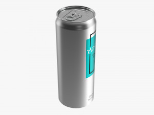 Super Sleek Beverage Can 450 Ml 1521 Oz 3D मॉडल