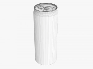 Super Sleek Beverage Can 450 Ml 1521 Oz 3D मॉडल