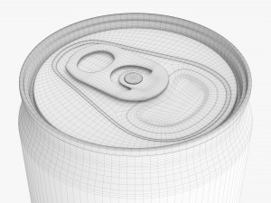 Super Sleek Beverage Can 450 Ml 1521 Oz 3D मॉडल