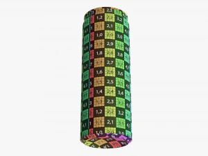Lata de bebida super elegante 473 ml 16 on&ccedil;as Modelo 3D