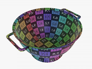 Table Colander Model 3D