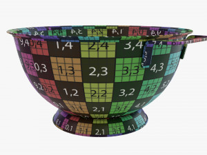 Table Colander Model 3D