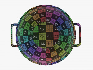 Table Colander Model 3D