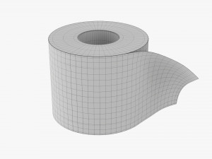 Toilet Paper Single Roll Modèle 3D